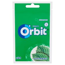 Orbit Spearmint Sugar-Free Chewing Gum with Sweetener 29 g