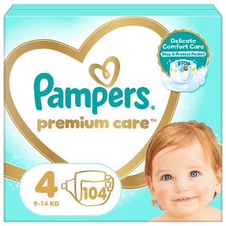 Pampers Premium Care, 4-es Méret (Maxi), 8–14 kg, 104 Darabos Kiszerelés