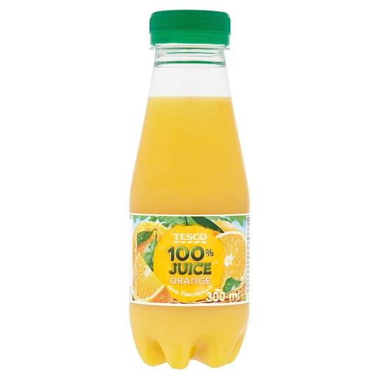Tesco 100 Orange Juice 300 ml Tesco Groceries