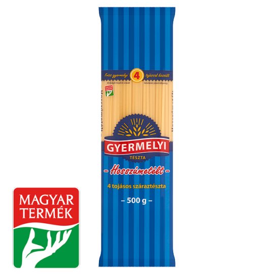 Gyermelyi Long Noodles Dried Pasta with 4 Eggs 500 g