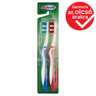 4Dent Medium fogkefe 2 db