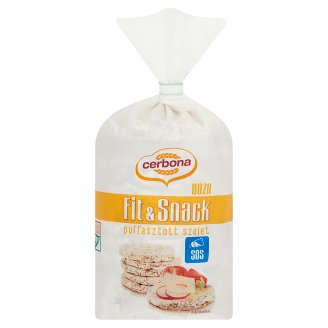 Cerbona Fitt puffasztott búzaszelet tengeri sóval 90 g