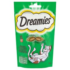 Dreamies kiegészítő macskaeledel felnőtt macskák és 8 hetesnél idősebb kölykök számára 60 g