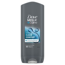 Dove Men+Care Hydrating Clean Comfort Shower Gel for Body, Face and Hair 400 ml