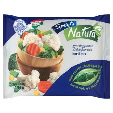 Sprint Natura gyorsfagyasztott kerti mix zöldségkeverék 450 g