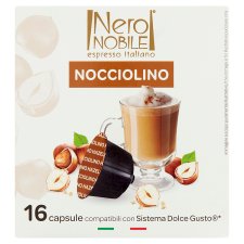 Nero Nobile Nocciolino cappuccino és mogyoró ízű ital kapszula 16 x 12 g (192 g)