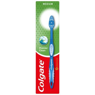 Colgate Premier Clean Medium Toothbrush - Tesco Groceries