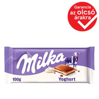 Milka alpesi tejcsokoládé joghurtos krém töltelékkel 100 g