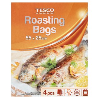 Tesco sütőzacskó 55 cm x 25 cm 4 db