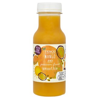 Tesco Smoothie gyümölcs alapú ital mangóval és maracujával 250 ml