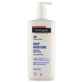 Neutrogena Norvég Formula Deep Moisture testápoló érzékeny bőrre 400 ml