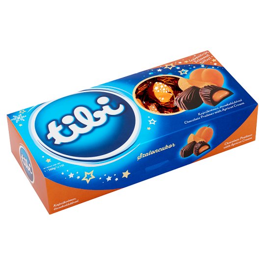Tibi kajszikrémes szaloncukor étcsokoládéval 360 g