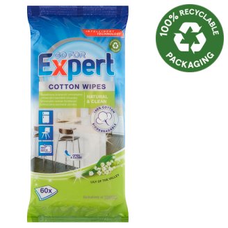 Go For Expert Lily of the Valley univerzális nedves törlőkendő 60 db