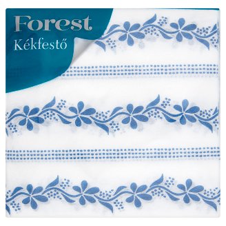 Forest Kékfestő mintás szalvéta 1 rétegű 33 x 33 cm 45 db