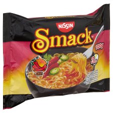 Nissin Smack Instant Noodle Soup with Chili Flavoring 100 g