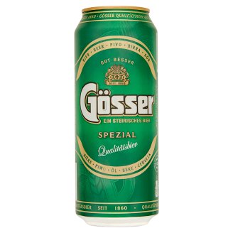Gösser minőségi világos sör 5,1% 0,5 l