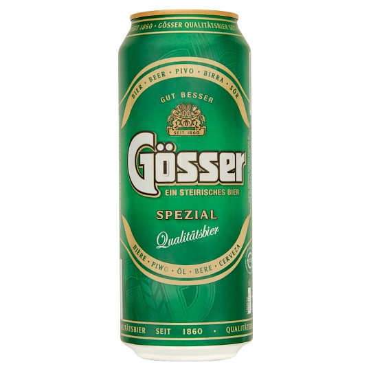 Gösser Spezial minőségi világos sör 5,1% 0,5 l doboz
