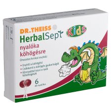 Dr.Theiss HerbalSept Kids nyalóka köhögésre 6 db 60 g