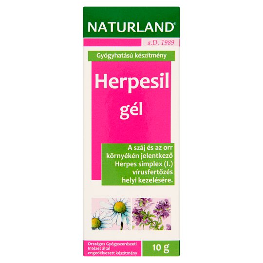 Naturland Herpesil gél 10 g