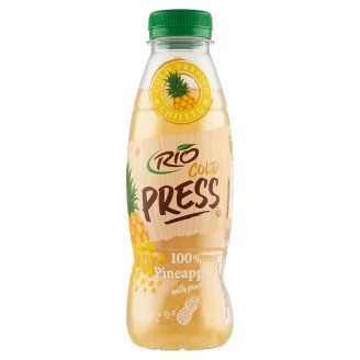 Rio Fresh 100% ananászlé közvetlenül hidegen préselve, ananászpürével 450 ml