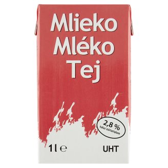 Mlieko 2,8% UHT tej 1 l