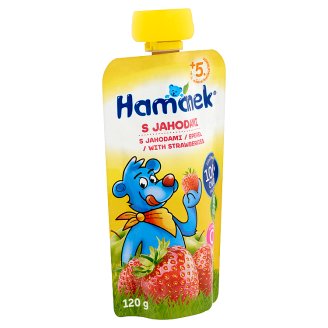 Hamánek uzsonna bébidesszert eperrel 5 hónapos kortól 120 g