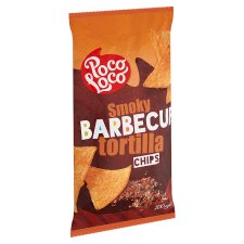Poco Loco Tortilla barbecue ízesítésű kukoricachips 200 g