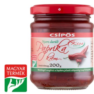Kiss Torma csípős paprika krém 200 g