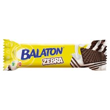 Balaton Zebra Cocoa Wafer Filled with Milk Cream 30 g 