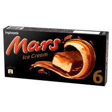 Mars karamellás tejjégkrém szelet kakaós bevonattal 6 x 49,5 ml (297 ml)