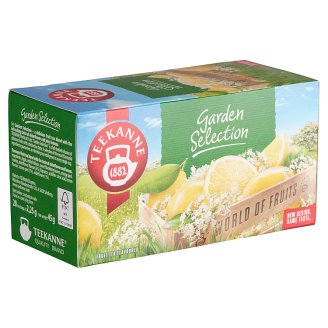 Teekanne World of Fruits Garden Selection bodza- és citromízű gyümölcstea keverék 20 filter 45 g