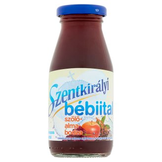 Szentkirályi szőlő-alma-bodza bébiital 4 hónapos kortól 200 ml