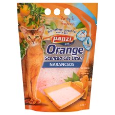 Panzi Orange Scented Cat Litter 1,6 kg