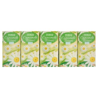 Tesco Kamilla papírzsebkendő 4 rétegű 10 x 10 db
