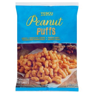 Tesco földimogyorós kukoricasnack 60 g