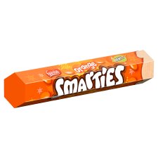 Smarties Milk Chocolate Dragees with Orange Flavoured Sugar Coating 120 g