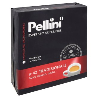 Pellini Espresso Superiore n°42 Tradizionale őrölt kávé 2 x 250 g