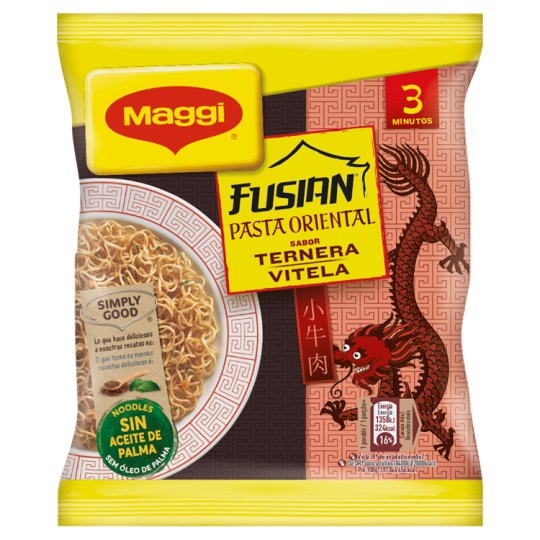 Maggi Fusian P. Oriental Marhahús ízű tészta 71 g