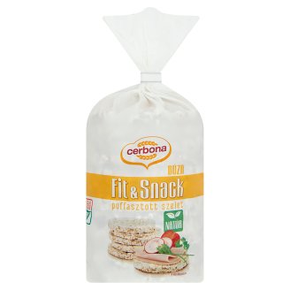 Cerbona Fitt natúr puffasztott búzaszelet 90 g
