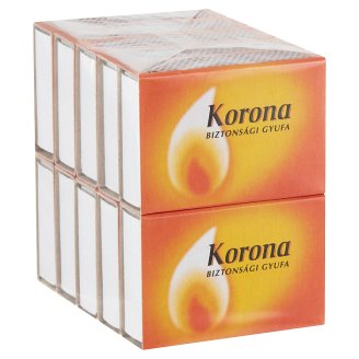 Korona biztonsági gyufa 10 x 40 szál