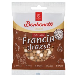 Bonbonetti Caffé Latte francia drazsé tejes-kávés ízesítéssel 70 g
