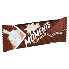 Moments Intenso Cocoa Wafer Filled with Milk Cream in Cocoa Coating 40 g