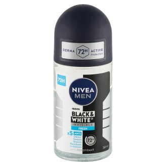 NIVEA MEN Black & White Invisible Fresh izzadásgátló golyós dezodor 50 ml