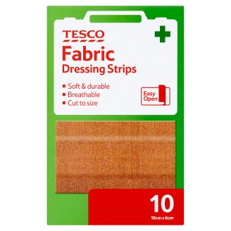 Tesco textil sebtapasz 10 cm x 6 cm 10 db