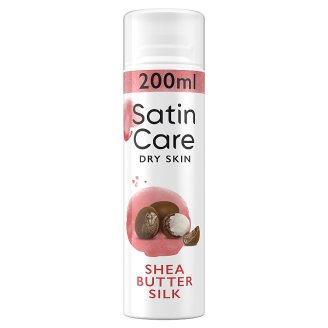 Gillette Satin Care Dry Skin Női Borotvazselé, 200 ml
