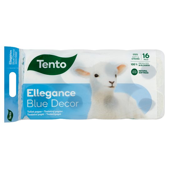 Tento Ellegance Cool Aqua toalettpapír 3 rétegű 16 tekercs