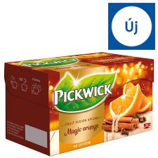 Pickwick Magic Orange gyümölcstea a narancs, a fahéj és a szegfűszeg ízével 20 filter 35 g