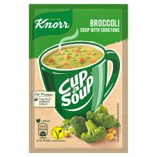 Knorr Cup a Soup brokkolikrémleves zsemlekockával 16 g