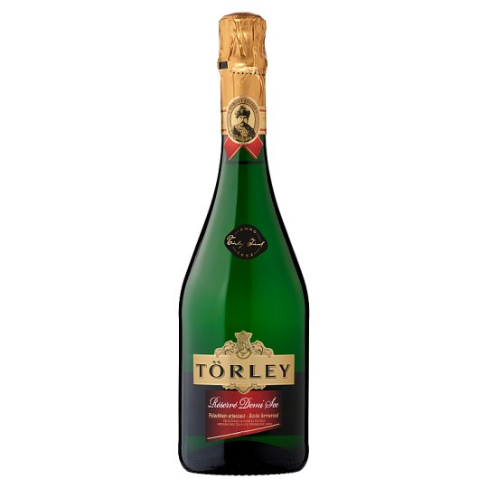 Törley Réservé Demi Sec Medium Dry, White Quality Sparkling Wine 0,75 l