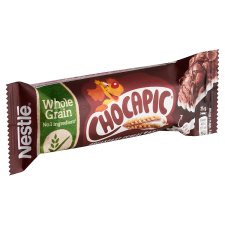 Nestlé Chocapic Chocolate Flavour Breakfast Cereal Bar with Milk Coating 25 g